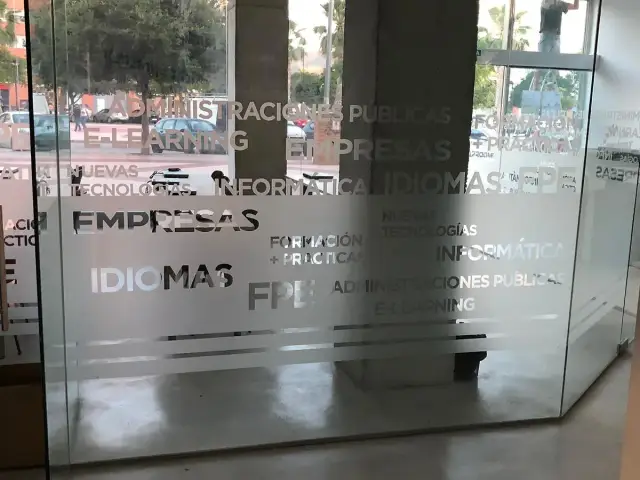 Vinilo glass troquelado