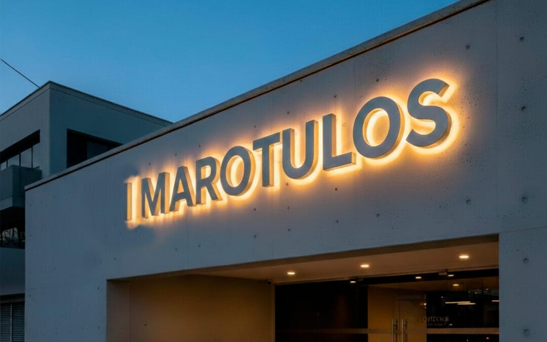 Letras retroiluminadas: Guía de materiales