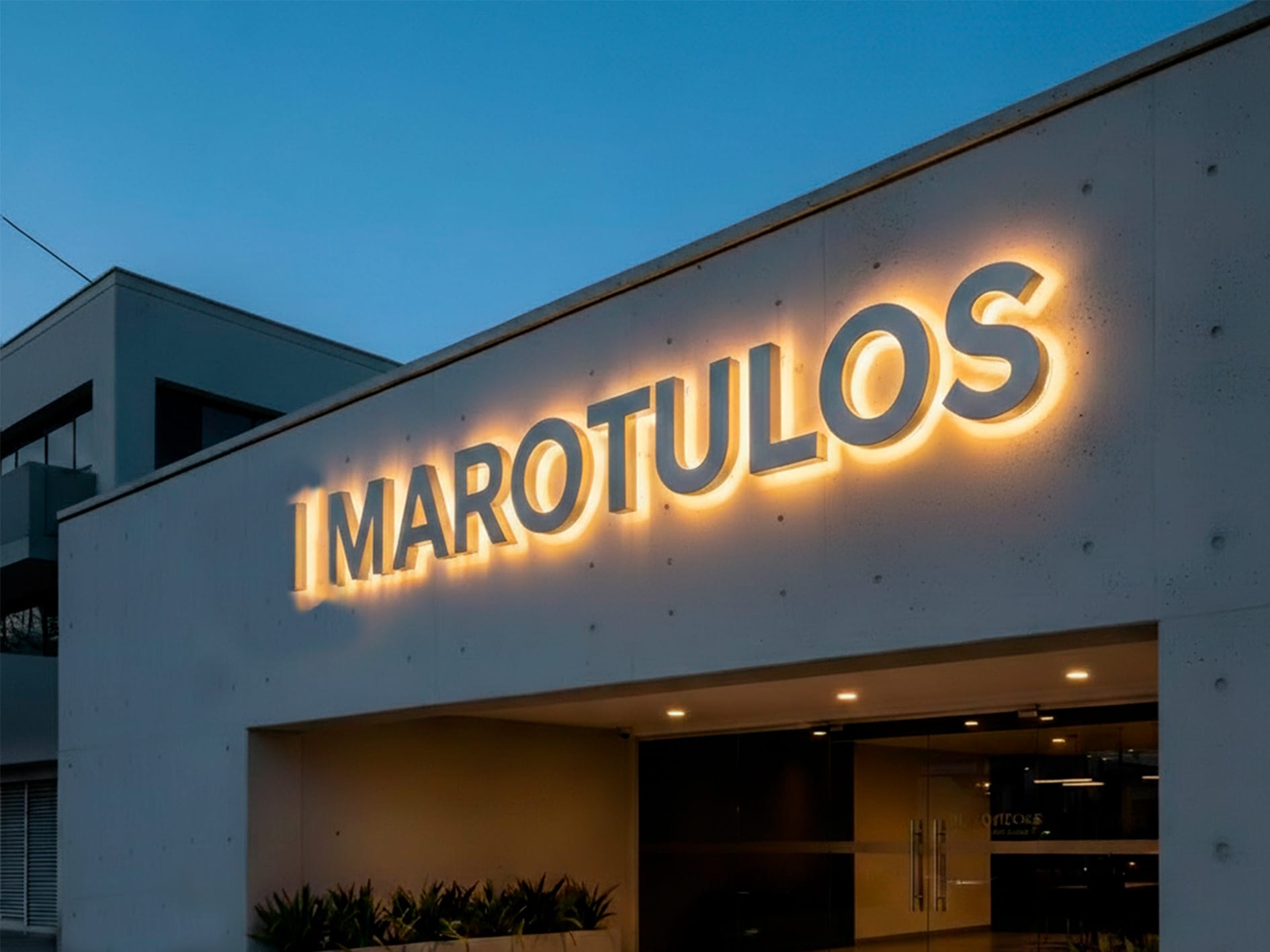 Imarotulos letras retroiluminadas Imarotulos